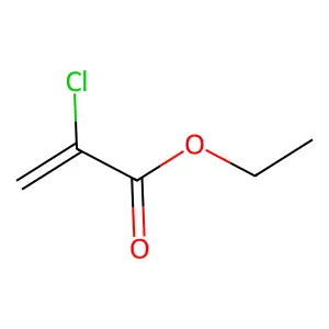 Ethyl 2-chloroacrylate structure