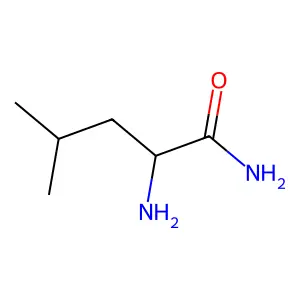 (S)-2-Amino-4-methylpentanamide structure