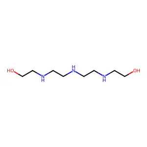 Di(2-hydroxyethyl)diethylenetriamine structure