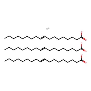 aluminum tris(octadec-9-enoate) structure