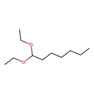 1,1-Diethoxyheptane structure