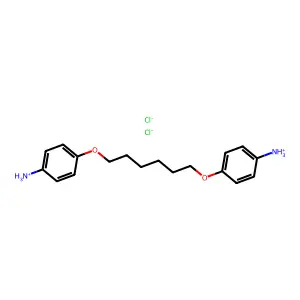 4,4'-(Hexamethylenedioxy)dianiline dihydrochloride structure