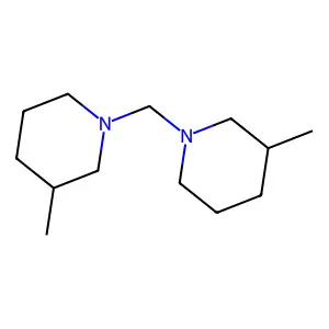 1,1'-Methylenebis(3-methylpiperidine) structure