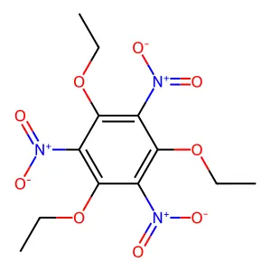 1,3,5-Triethoxy-2,4,6-trinitrobenzene structure