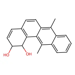 1,2-Dihydrodiol-dmba structure