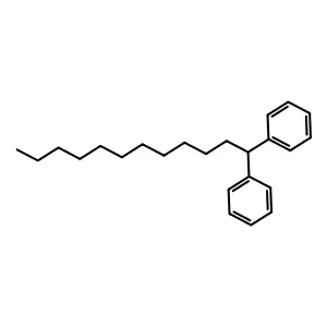 1,1-Diphenyldodecane structure