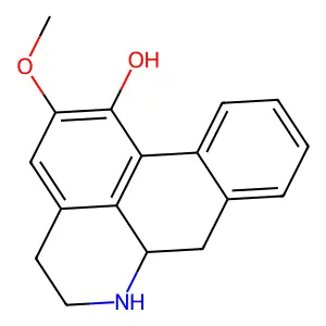 (-)-Caaverine structure