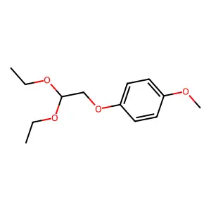 1-(2,2-diethoxyethoxy)-4-methoxybenzene structure