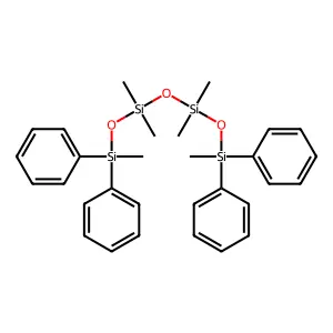 1,3,3,5,5,7-Hexamethyl-1,1,7,7-tetraphenyltetrasiloxane structure