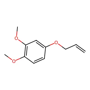 1,2-dimethoxy-4-prop-2-enoxybenzene structure
