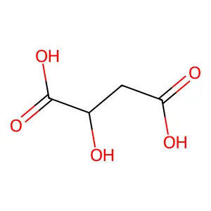 malic acid structure