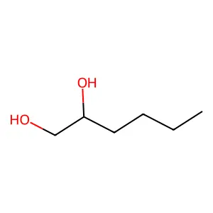 1,2-Hexanediol structure