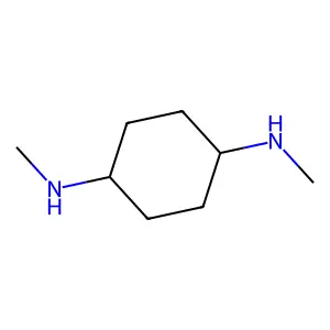 N1,N4-dimethylcyclohexane-1,4-diamine structure