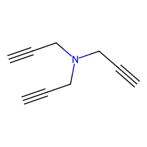 Tripropargylamine structure