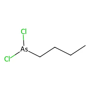 Butyldichlorarsine structure