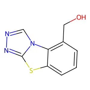 [1,2,4]triazolo[3,4-b][1,3]benzothiazol-8-ylmethanol structure