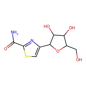 Isotiazofurin structure