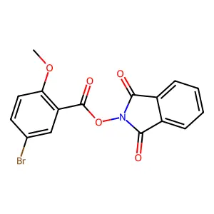 1,3-Dihydro-1,3-dioxo-2H-isoindol-2-yl 5-bromo-2-methoxybenzoate structure