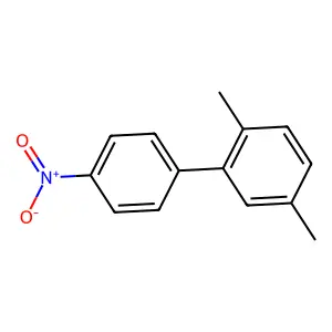 1,1'-Biphenyl, 2,5-dimethyl-4'-nitro- structure