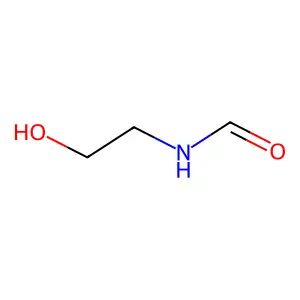 N-(2-Hydroxyethyl)formamide structure