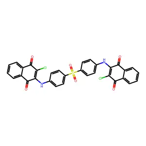 Compound C32H18Cl2N2O6S structure