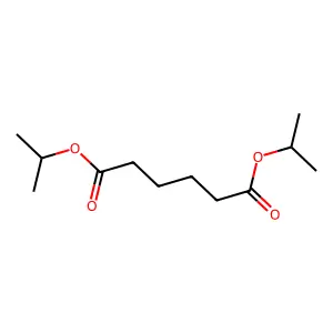 DIISOPROPYL ADIPATE structure