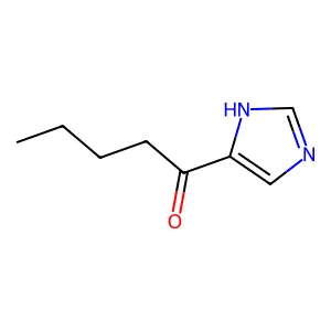 1-(1H-imidazol-5-yl)pentan-1-one structure