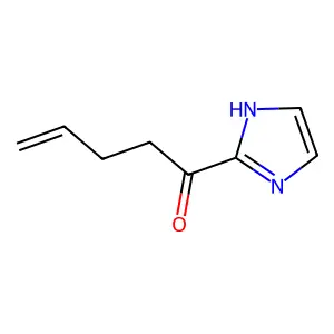 1-(1H-imidazol-2-yl)pent-4-en-1-one structure