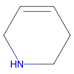 1,2,3,6-Tetrahydropyridine structure
