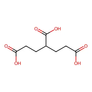 1,3,5-Pentanetricarboxylic acid structure