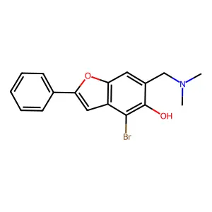 Compound C17H16BrNO2 structure