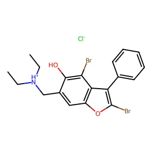Compound C19H20Br2ClNO2 structure