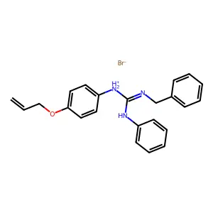 Compound C23H24BrN3O structure