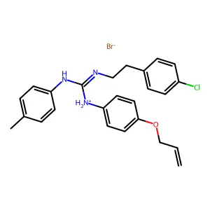 Compound C25H27BrClN3O structure