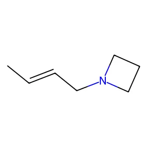 1-(2-Buten-1-yl)azetidine structure