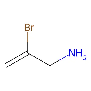 2-bromoprop-2-en-1-amine structure