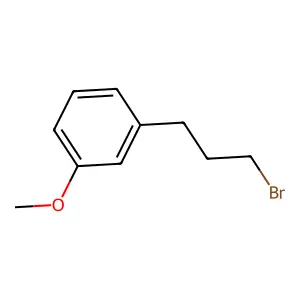 1-(3-bromopropyl)-3-methoxybenzene structure