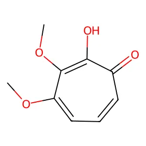 3,4-Dimethoxytropolone structure