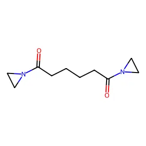 1,1'-Adipoylbisaziridine structure