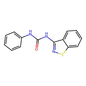 1-(1,2-benzothiazol-3-yl)-3-phenylurea structure