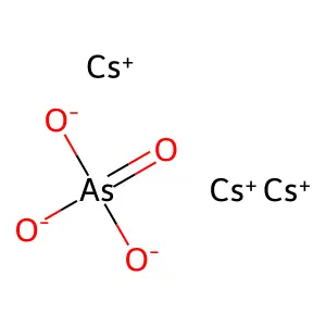 Cesium arsenate structure