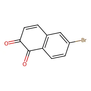 Compound C10H5BrO2 structure