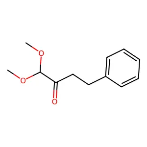 1,1-dimethoxy-4-phenylbutan-2-one structure