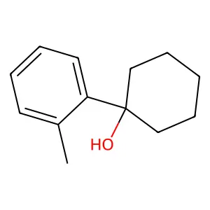 1-(2-methylphenyl)cyclohexanol structure