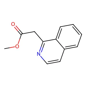 METHYL 2-(ISOQUINOLIN-1-YL)ACETATE structure