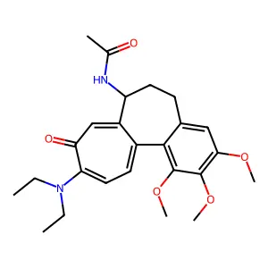 10-Demethoxy-10-(diethylamino)colchicine structure