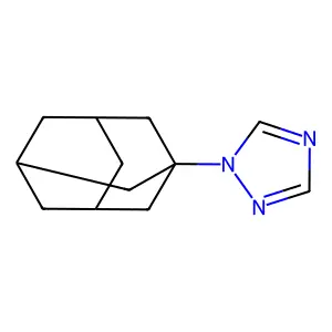 1-(1-adamantyl)-1,2,4-triazole structure
