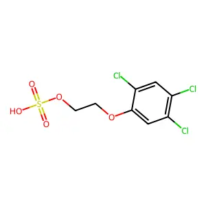 Compound C8H7Cl3O5S structure
