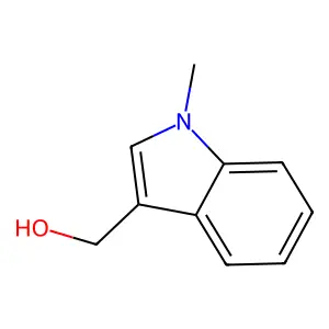 (1-methylindol-3-yl)methanol structure