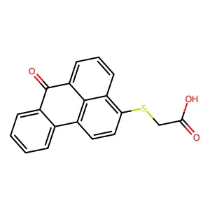 Compound C19H12O3S structure